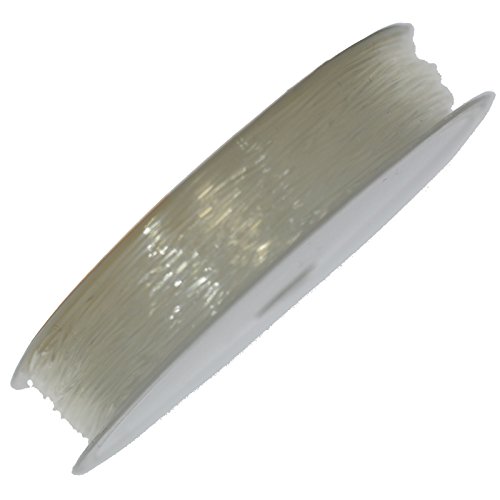 16m Clear Elastic Thread 0.8mm, Stretchy Cord For Beading Jewellery Making Craft