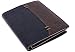 Produktbild Burkley Bi-Color Leder Geldbörse Herren Portemonnaie Brieftasche mit Münzfach, 12 Kartenfächer und Ausweisfach in schwarz / braun