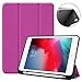Price comparison product image YUYOUG Tablet Cover, Premium Leather Stand Case Cover 3-Fold Standing Shockproof Protective Case For iPad Mini 4 5 5th Gen 2019 w/Pen Holder (Purple)