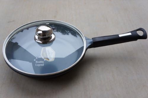 9.5" Fry pan with Non-stick German Weilburger Ceramic Coating by Healthy Legend -ECO Friendly Non-toxic Cookware by Healthy Legend