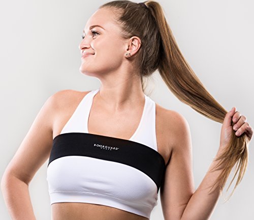 BOOBGUARD die smarte Ergänzung zum Sport-BH / Sportband zur Stablisation beim Sport, Vermeidung von Schmerzen und Abschlaffen der Brust/ für alle Kleider-und Cup-Größen / in pink und schwarz / entwickelt in Deutschland - 2