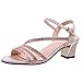 Produktbild friendGGMode Frauen Sommer Pumps High Heel Sandalen Eimer Peep Toe Sandalen Sommer Draussen Arbeit Freizeit BeiläUfig Mode Hochschule Neu Damen Trend Edel Elegant Schuhe