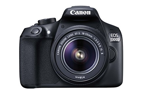 Canon EOS 1300D Digitale Spiegelreflexkamera (18 Megapixel, APS-C CMOS-Sensor, WLAN mit NFC, Full-HD) Kit inkl. EF-S 18-55mm III Objektiv schwarz Canon EOS 1300D Digitale Spiegelreflexkamera (18 Megapixel, APS-C CMOS-Sensor, WLAN mit NFC, Full-HD) Kit inkl. EF-S 18-55mm III Objektiv schwarz Bilder