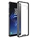 Produktbild Samsung Galaxy S8 Hülle, EasyAcc [Ultra Hybrid] [Crystal Clear] Transparente Schlanke Rutschfeste Kratzfeste Handyhülle Durchsichtige PC [Acryl] Rückschale mit Soft TPU Rahmen Schützende Stoßfeste Bumper Hülle für Galaxy S8 - Schwarzer Rahmen