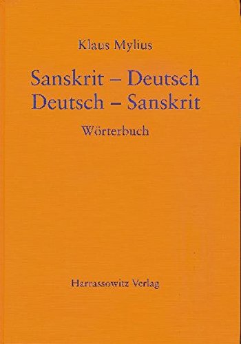 Sanskrit-Deutsch /Deutsch-Sanskrit: Wörterbuch