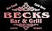 Produktbild u02878-r BECKS Family Name Bar & Grill Cold Beer Neon Light Sign Barlicht Neonlicht Lichtwerbung