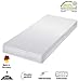 Produktbild cpt hydrovital Matratzenauflage Matratzen Topper Kaltschaum Höhe 10cm - Matratzenschoner ÖkoTex 100 – Made in Germany (160 x 200 cm - 7 Zonen, H4 = hart)