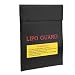 Produktbild Feuerfest LiPo Batterie Tasche Spielzeug Drohne RC Batterien Sicher Schutz Beutel, Akku Aufladung Aufbewahrung Tasche (Schwarz, 180 x 230 mm)