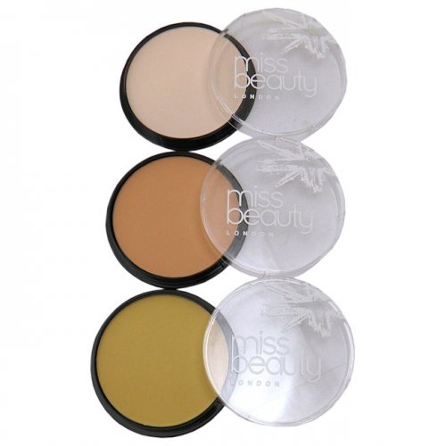 Miss Beauty London Compact Pressed Powder - No. 11 Natural