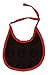 Smafolk Bib with Small Apples Bib (Brown, One Size)
