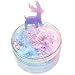 Produktbild HuaMore DIY Slime Supplies Klarer Kristall-Slime Making Kit Schleim-Schaum-Perlen Glitter 80ml