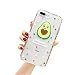 Produktbild LPZOOOM iPhone XR Hülle Ultra Dünn, iPhone XR Handyhülle TPU Silikon Case Cover Tasche Schale Weiche Schutzhülle Slim Stoßfest Sommer AvocadoTasche Schale Handyhülle Anti-Scratch Case iPhone XR