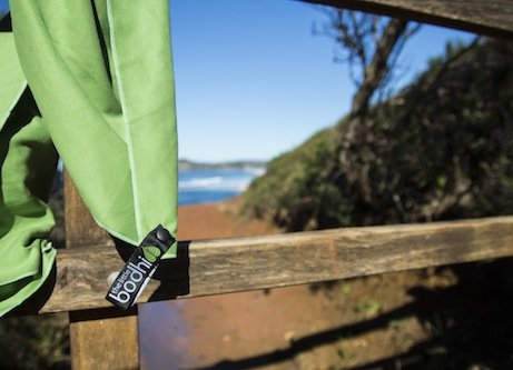 Microfaser Reisehandtuch 130cm x 80cm – Packtowl / Camping Handtücher – Microfibre travel towel (Green / Grün) - 5