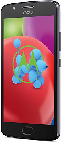 Motorola Moto E4 Smartphone (12,7 cm (5 Zoll) Display, 2 GB RAM/16 GB, Android) iron grau