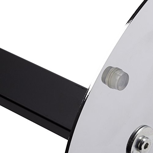 MSV Handtuchständer Handtuchhalter „Diamantino“ (LxBxH): ca. 41 x 23 x 89 cm Metall verchromt mit 2 Handtuchstangen - 6