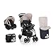 New Hauck Disney Classic Mickey mouse Shopper Pushchair Buggy Pram Shop n Drive Travel System+car seat+changing bag+cosytoes+raincover