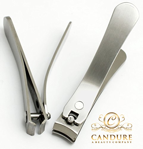 Nail Clippers - Nail Cutter for Fingers Nails and toenails - Nail Clipping Tool with Safety Pouch.