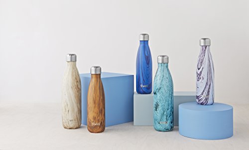 S’well Petrol / 25oz Holz Wasserflasche TEAL WOOD - 4