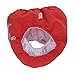 Piwapee Bathing Suit With Dolphin Swimming Nappy Anti-Leak Printed Red Red Red 12-24 Months