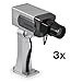 Produktbild Duramaxx Indoor/Outdoor Überwachungskamera Attrappe mit Led und Pseudo Linse 3er Set (Akku: 6 Monate)