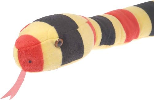 Wild Republic Snakes 135cm Coral Snake Plush
