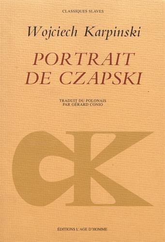 Portrait de Czapski Portrait de Czapski
