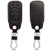 Produktbild kwmobile Autoschlüssel Hülle für Audi - Kunstleder Schutzhülle Schlüsselhülle Cover für Audi 3-Tasten Smartkey Autoschlüssel (nur Keyless Go)