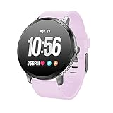 Notificación de Llamadas/Whatsapp/SMS: se sincroniza con el teléfono a través de una app"DA FIT", que también es fácil de utilizar. Puedes configurar el reloj para que te avise de los whatsapps, notificaciones, llamadas... con luces y vibración