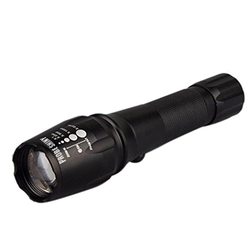 Oyedens NüTzlich G700 FüHrte Zoom Taschenlampe X800 MilitäR Lumitact Fackel 18650 Akku-Taschenlampe - 2
