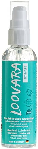 Loovara lubricant 100 ml water-based medical product CE certified under directive 93/42 EEC