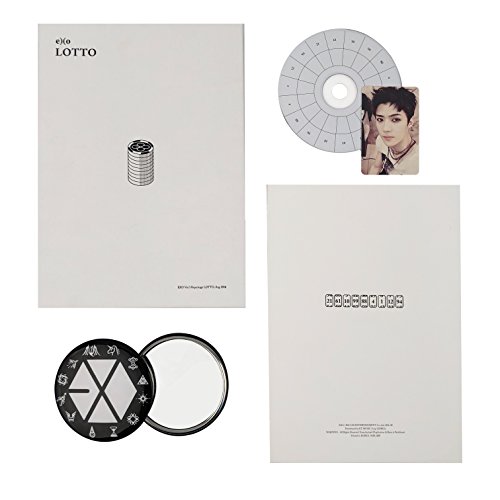 Preisvergleich Produktbild EXO 3rd Repackage Album - [ LOTTO ](Korean Ver.) CD + Booklet + Photocard + FREE GIFT / K-pop Sealed