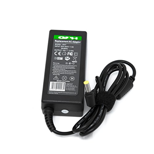 GPH® PDV 4047 Netzteil Ladegerät AC Adapter Ladekabel 19V 3,42A 65W für Acer, Stecker 5,5x1,7mm