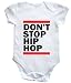 HippoWarehouse DON'T STOP HIP HOP baby vest boys girls
