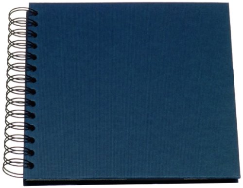 Rössler 1329452905 Spiral-Fotoalbum (18 x 18), Unifarben navy
