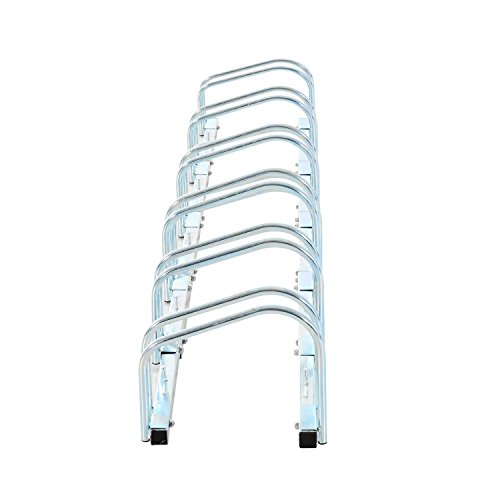 Homcom Fahrradständer Radständer Aufstellständer Fahrrad Ständer Stahl verzinkt 4 Größen - 4