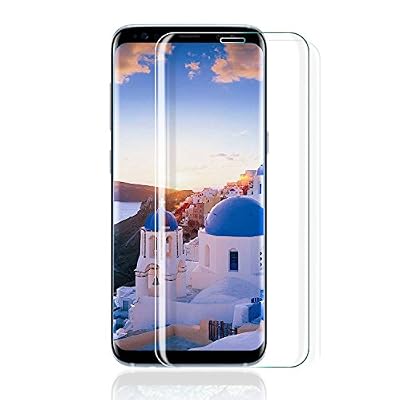 Pomisty Samsung S8 Protection Écran, Pomisty Protecteur Film en Verre Trempé de 9H Dureté Anti-Rayure Protecion pour Samsung Galaxy S8