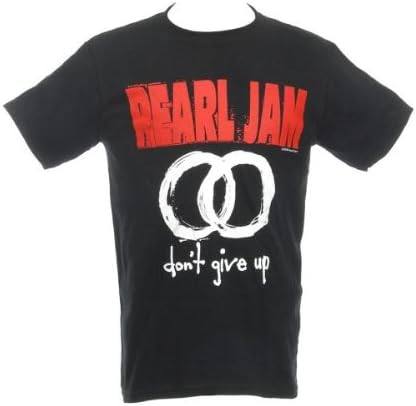 Collector's - PEAR09TS - Mine Pearl Jam - Don't Give Up - T-shirt - Homme- Black - Size: S