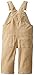 Hatley Baby Boys Infant Dungaree-Khaki Dungarees, Beige, 6-12 Months
