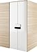 Walkin closet Wardrobe Walkin Wardrobe Gusto right 130 CM in Colour Natural Oak / White