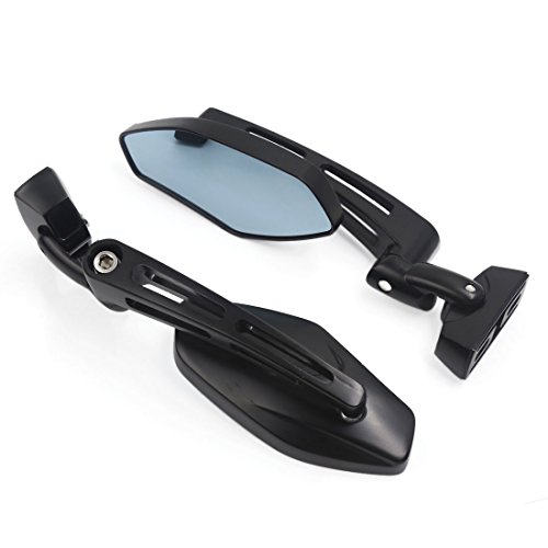 Preisvergleich Produktbild Sourcingmap 2schwarz Rückfahrkamera Spiegel für Suzuki GSXR 60075010001300Hayabusa