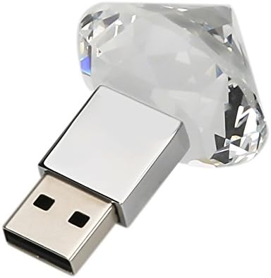 MAXINDA USB Stick 32GB Crystal Diamond USB Flash Drive 2.0 Beautiful Gifts For Girls