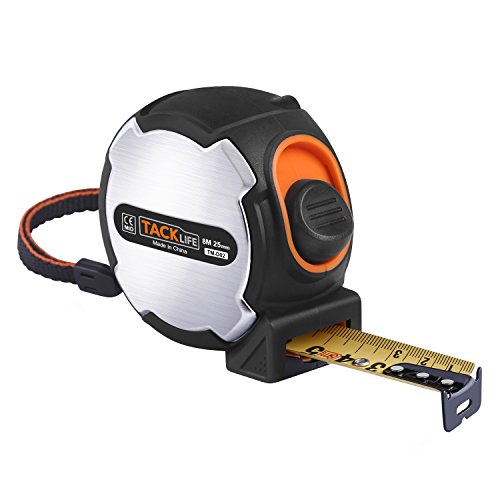 TACKLIFE-TM-D02- Cinta m trica de acero de 8 metro Cinta de medida econ mica de funci n autobloqueo y alta precisi n antidesgaste flexometro dise o antideslizante e inoxidable reviews TACKLIFE-TM-D02- Cinta m trica de acero de 8 metro Cinta de medida econ mica de funci n autobloqueo y alta precisi n antidesgaste flexometro dise o antideslizante e inoxidable