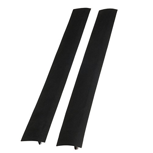 Preisvergleich Produktbild Hemore Küchenlückenabdeckung, Silikon, hitzebeständig, breite Lücke, versiegelt Verschütten zwischen Theke, Herd, Ofen, 53,3 cm, Weiß