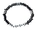 Produktbild p.u.s.h beten bis etwas passiert Armband Herren Jungen Christian Schmuck Inspirierende Geschenk, schwarz, Medium - 19cm