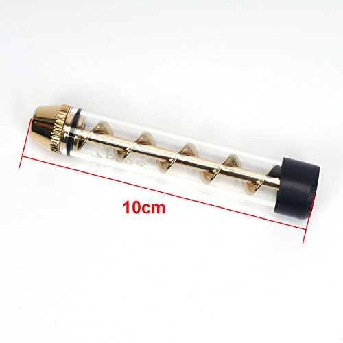 VOSO Gold Twisty Glass Tube Blunt Vaporizer Pen Kit for Dry Herb with Box - 8