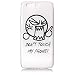Produktbild P10 Plus Hülle, Huawei P10 Plus Hülle, Anlike Case für Huawei P10 Plus (5,5 Zoll) Handy Hülle Schutzhülle Handytasche Cover Case Weiche TPU Silikon Schlank Flexibel Handy Tasche Malerei Muster Serie - Don't touch my phone
