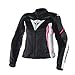 Produktbild Dainese-AVRO D1 LADY Lederjacke, Schwarz/Weiss/Fuchsia, Größe 44