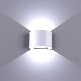 √ ENERGIESPAREND--Hohe Effizienz durch energiesparende LED-Technik; Integriert sind leistungsstarke COB-LEDs, Stromverbrauch:12W, die sich durch einen geringen Stromverbrauch auszeichnen und in weißer Lichtfarbe leuchten