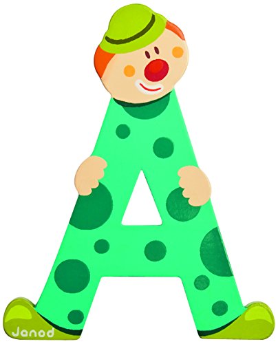 Janod 04542 – Janod – Letter Clown A (Pack of 12)
