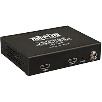 Tripp Lite 4-Port HDMI over Cat5 / Cat6 Extender Splitter, Transmitter for Video and Audio, 1080p at 60 Hz (B126-004)